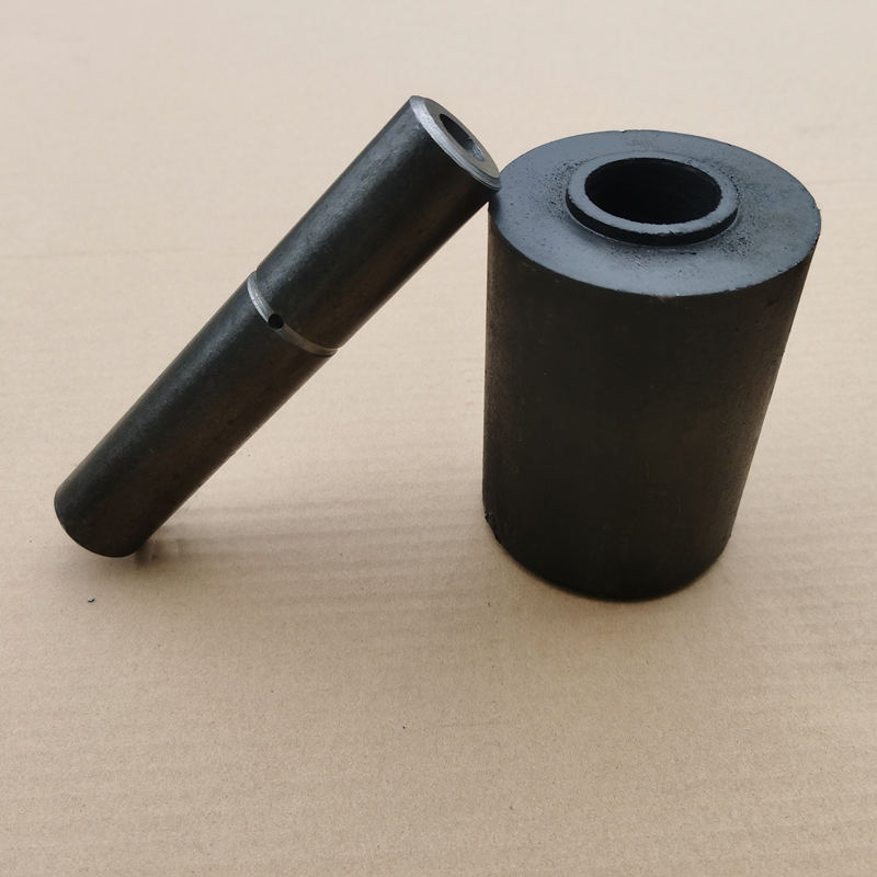 Cast Iron Nose Roller with Axle