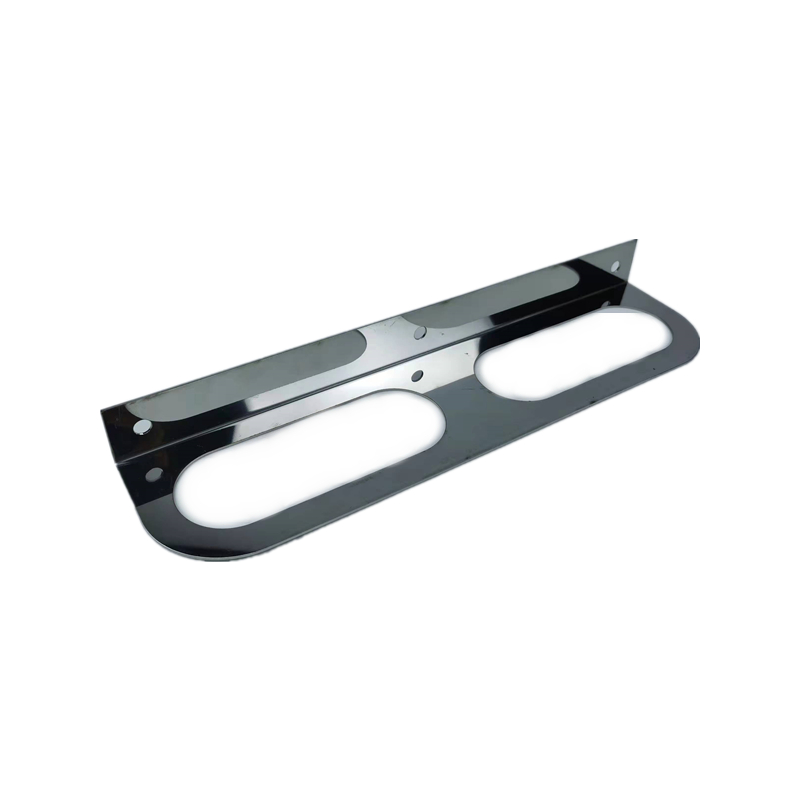 Dual Oval Truck Light Mounting Bracket Stainless Steel