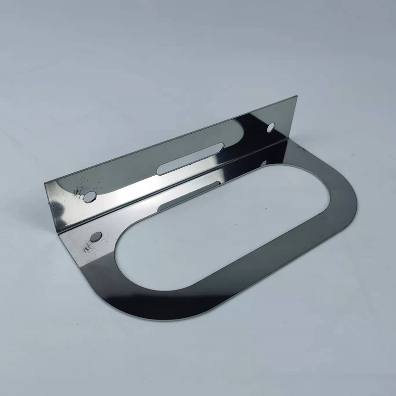 Single Oval Truck Light Mounting Bracket Stainless Steel
