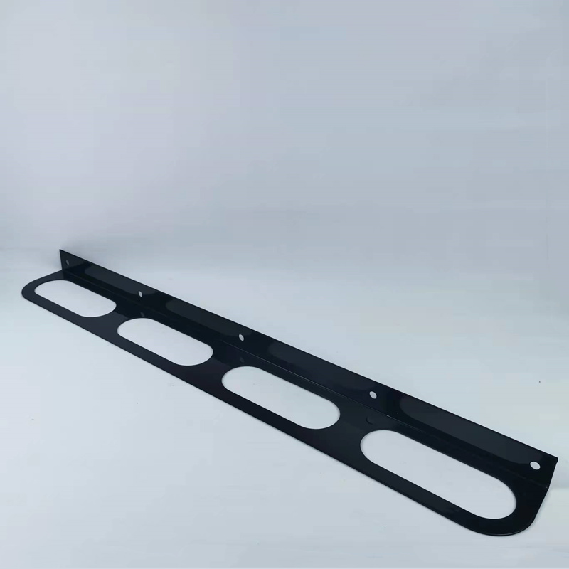 Quadruple Oval Truck Light Mounting Bracket Powder Coated