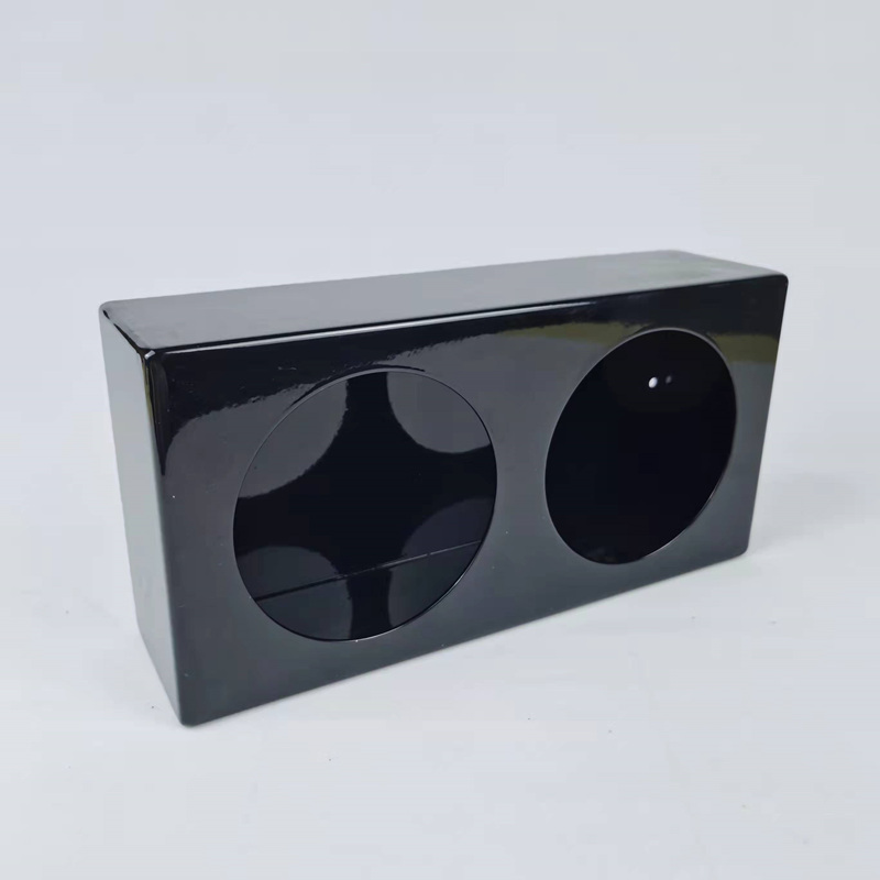 Dual Round Truck Light Box Powder Coated