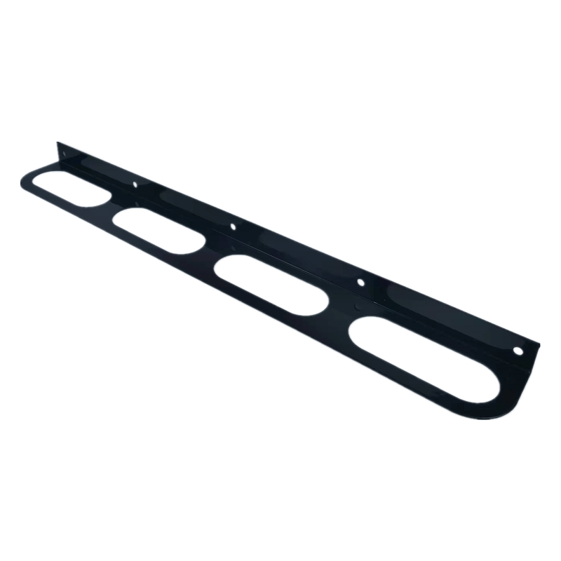 Quadruple Oval Truck Light Mounting Bracket Powder Coated