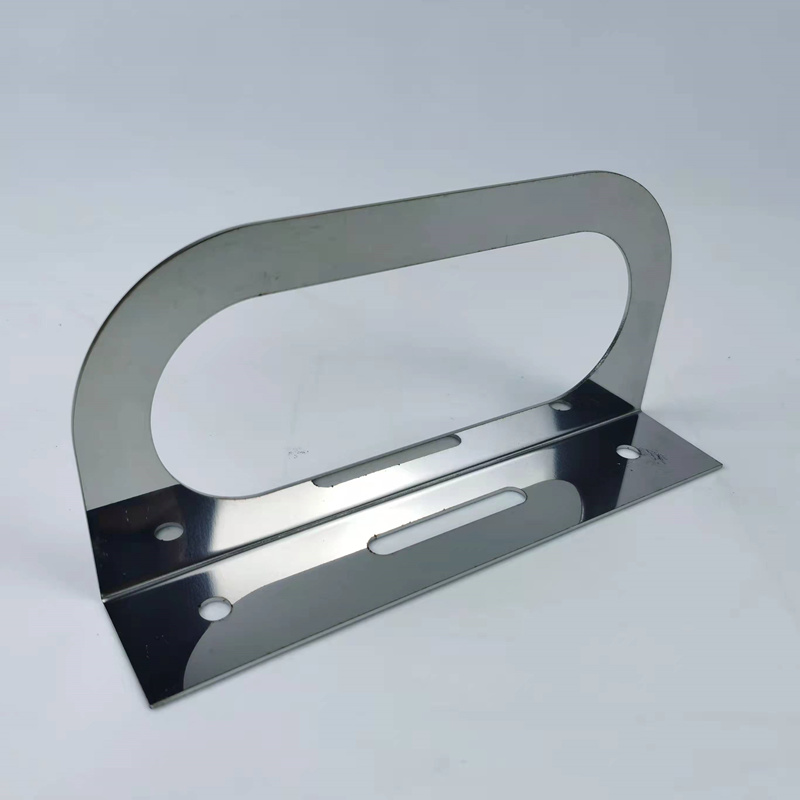 Single Oval Truck Light Mounting Bracket Stainless Steel