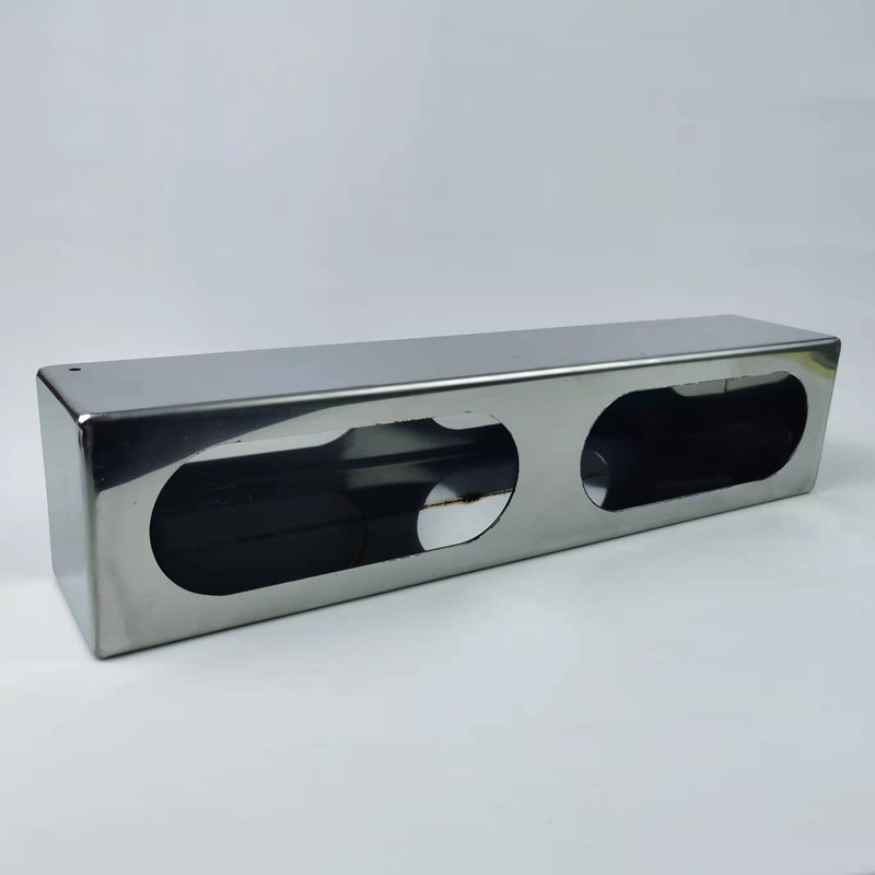 Dual Oval Truck Light Box Stainless Steel