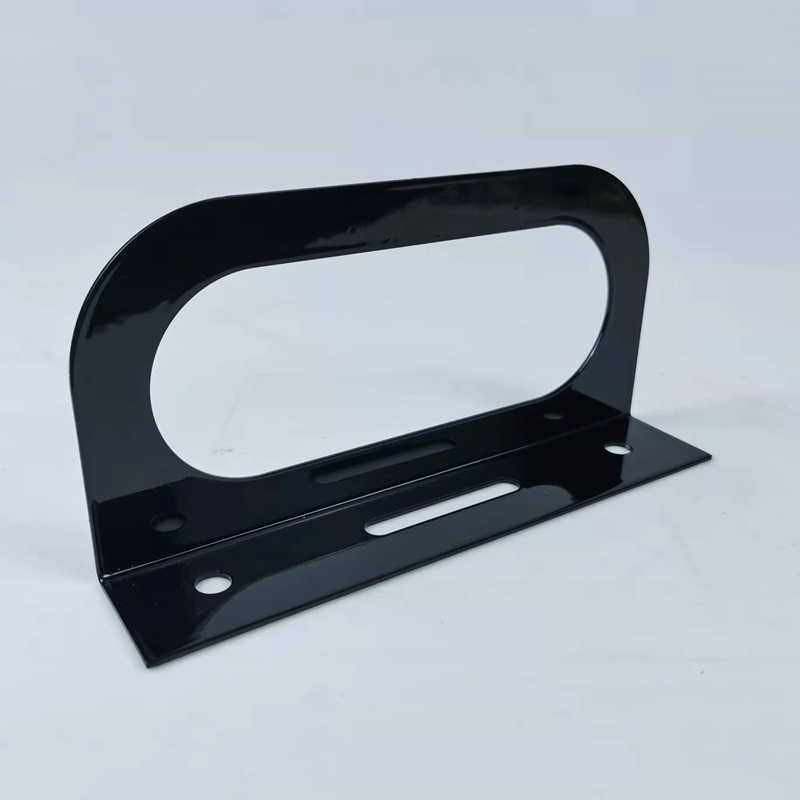 Single Oval Truck Light Mounting Bracket Powder Coated