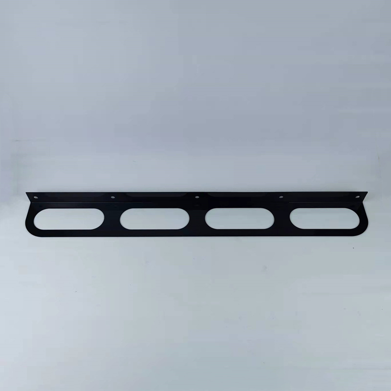 Quadruple Oval Truck Light Mounting Bracket Powder Coated
