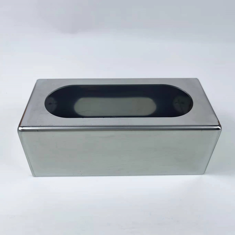 Single Oval Truck Light Box Stainless Steel
