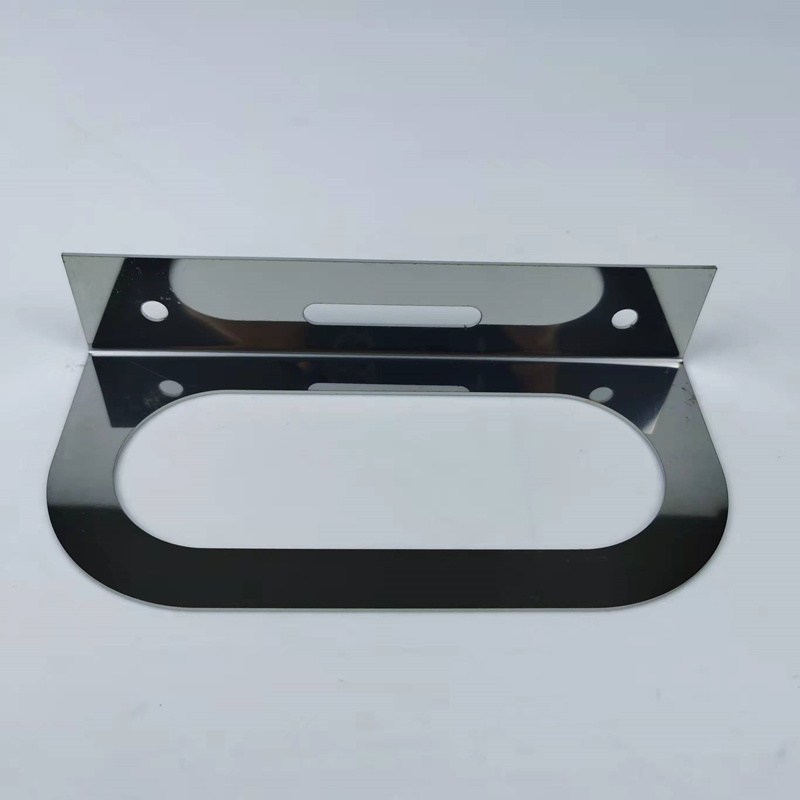 Single Oval Truck Light Mounting Bracket Stainless Steel