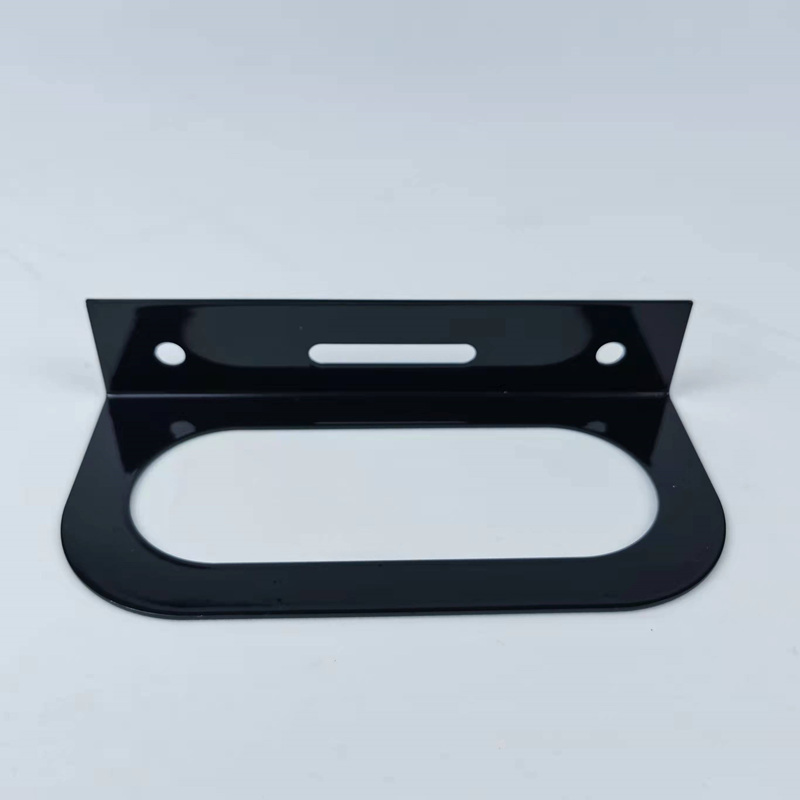 Single Oval Truck Light Mounting Bracket Powder Coated