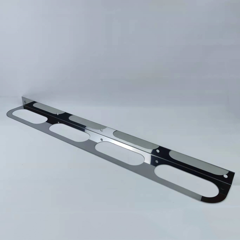 Quadruple Oval Truck Light Mounting Bracket Stainless Steel