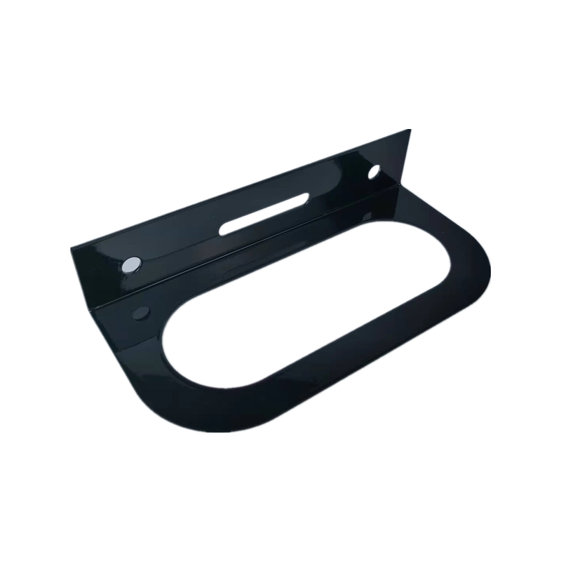 Single Oval Truck Light Mounting Bracket Powder Coated