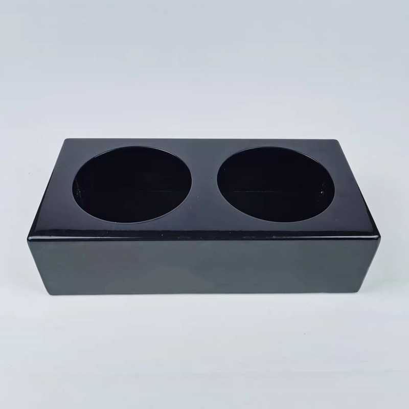Dual Round Truck Light Box Powder Coated