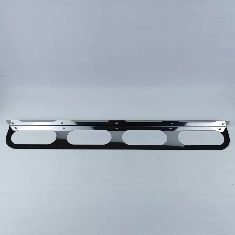 Quadruple Oval Truck Light Mounting Bracket Stainless Steel