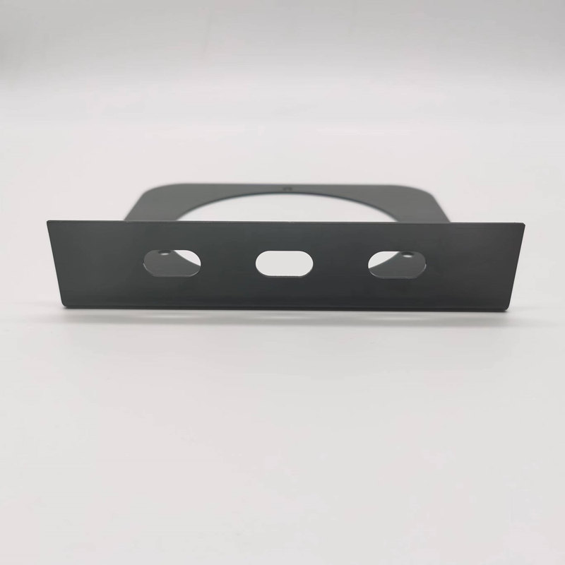 Single Round Truck Light Mounting Bracket Powder Coated