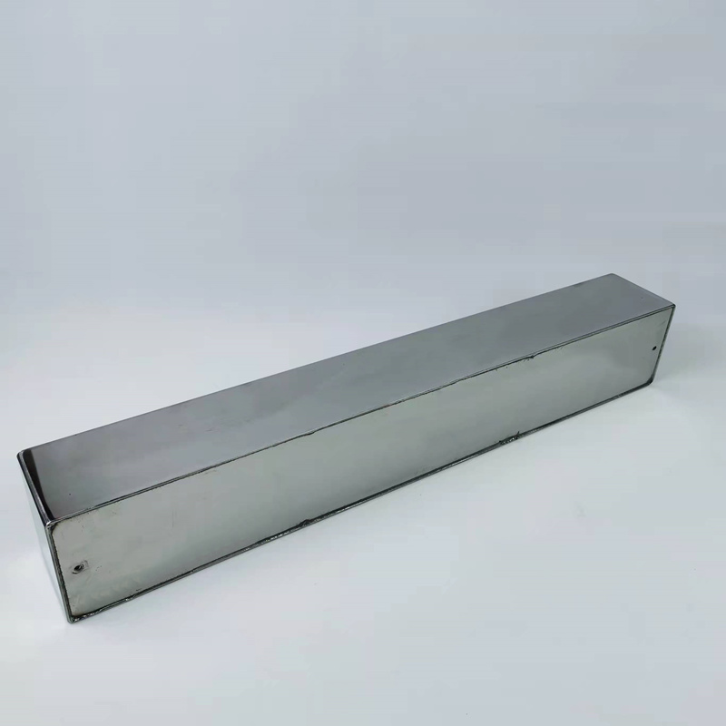 Triple Oval Truck Light Box Stainless Steel