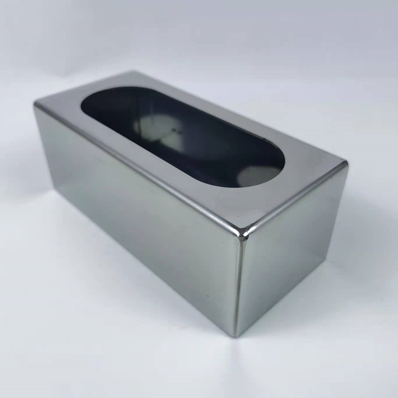 Single Oval Truck Light Box Stainless Steel