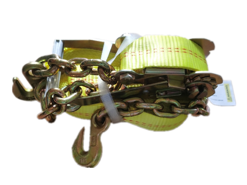 Ratchet Strap with Chain Hook