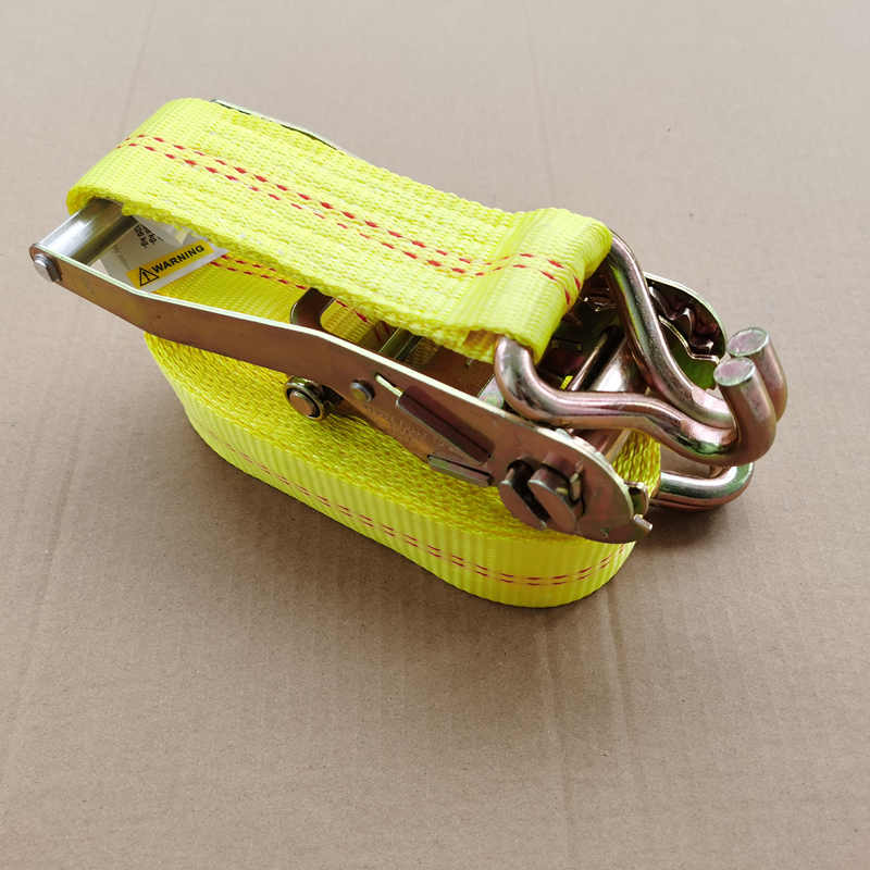 Ratchet Strap with J Hook