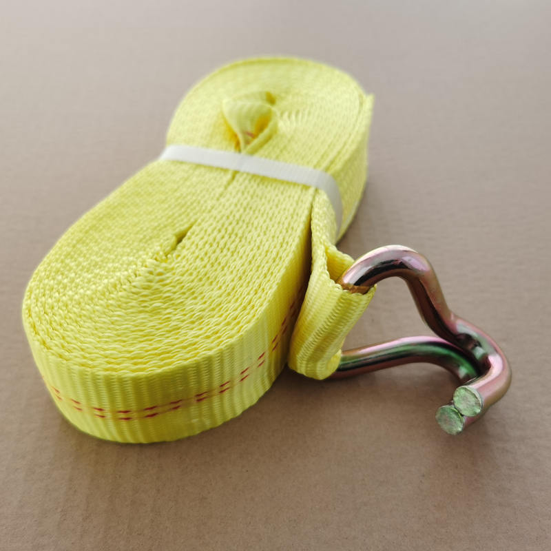 Winch Strap with J Hook