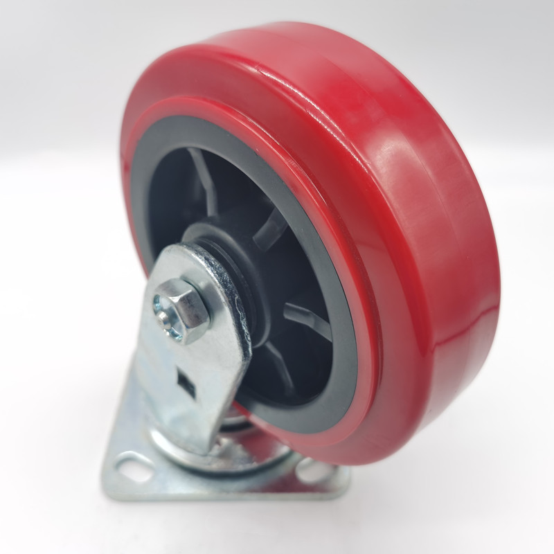 Plastic Dumpster Polyurethane on Poly Caster