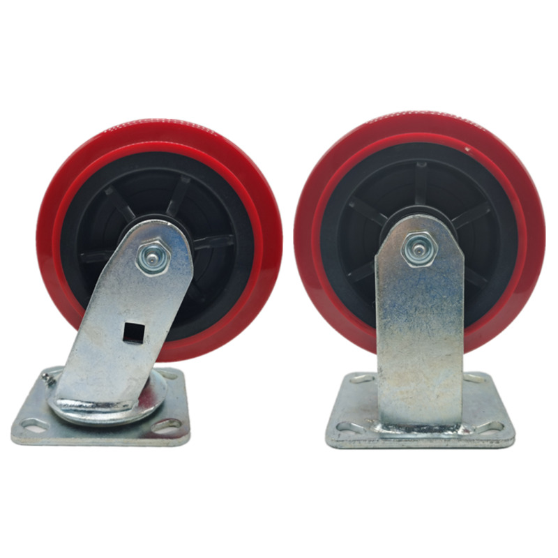 Plastic Dumpster Polyurethane on Poly Caster