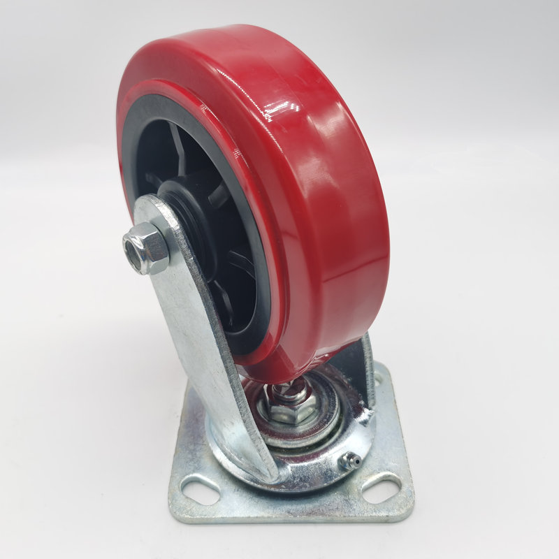 Plastic Dumpster Polyurethane on Poly Caster