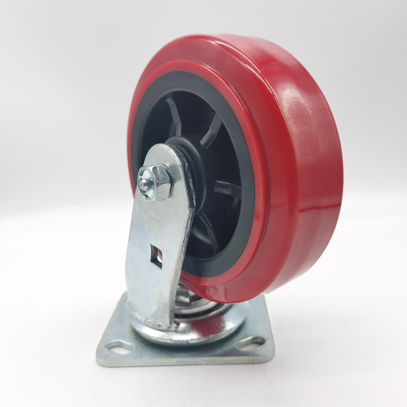 Plastic Dumpster Polyurethane on Poly Caster