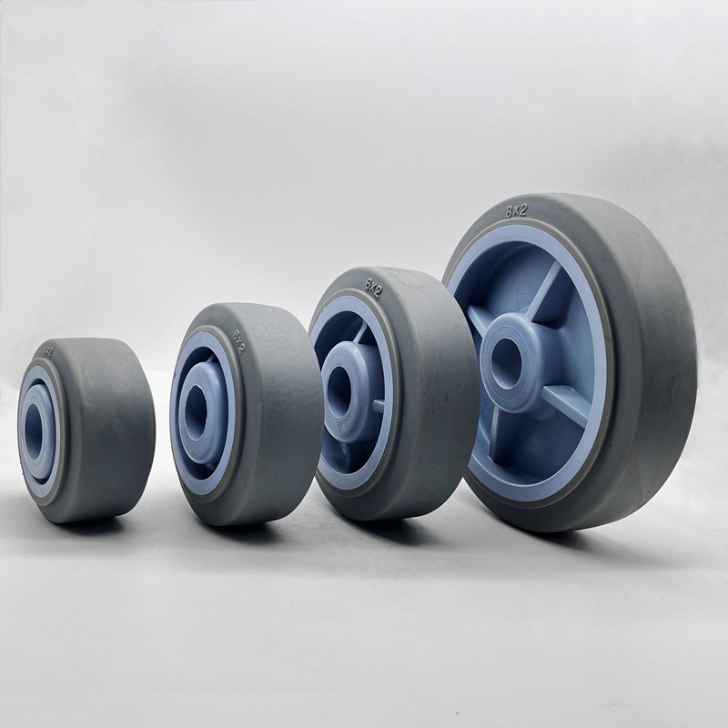 Plastic Dumpster Thermo Plastic Rubber Wheel