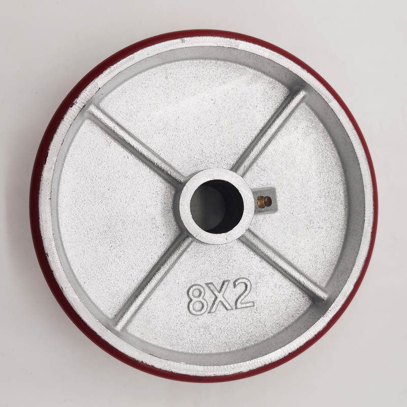 Compactor Mold PU on Iron Core Wheel
