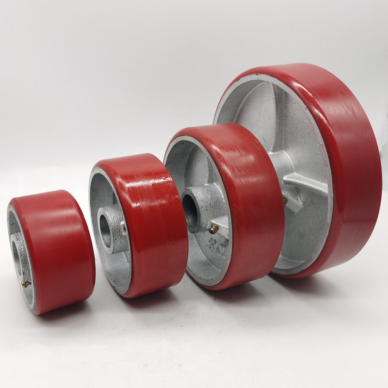 Compactor Mold PU on Iron Core Wheel