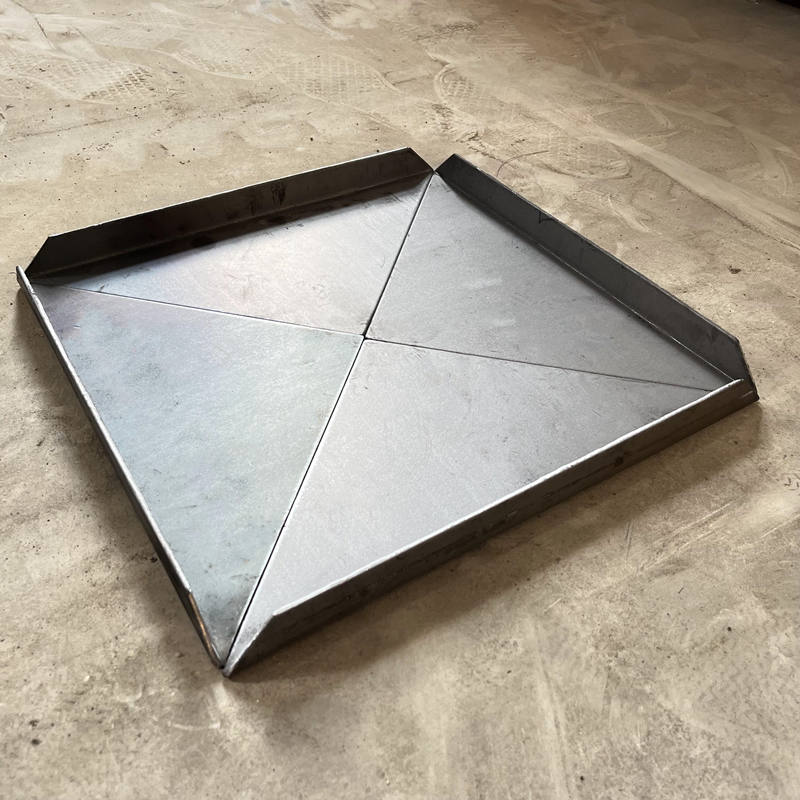 One Folded Corner Plate
