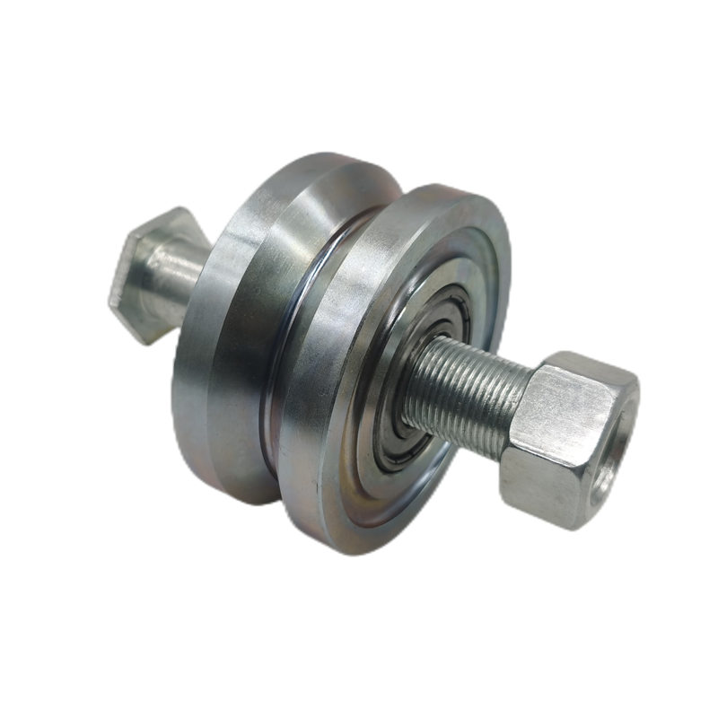 Roll off Lid V-Groove Wheel