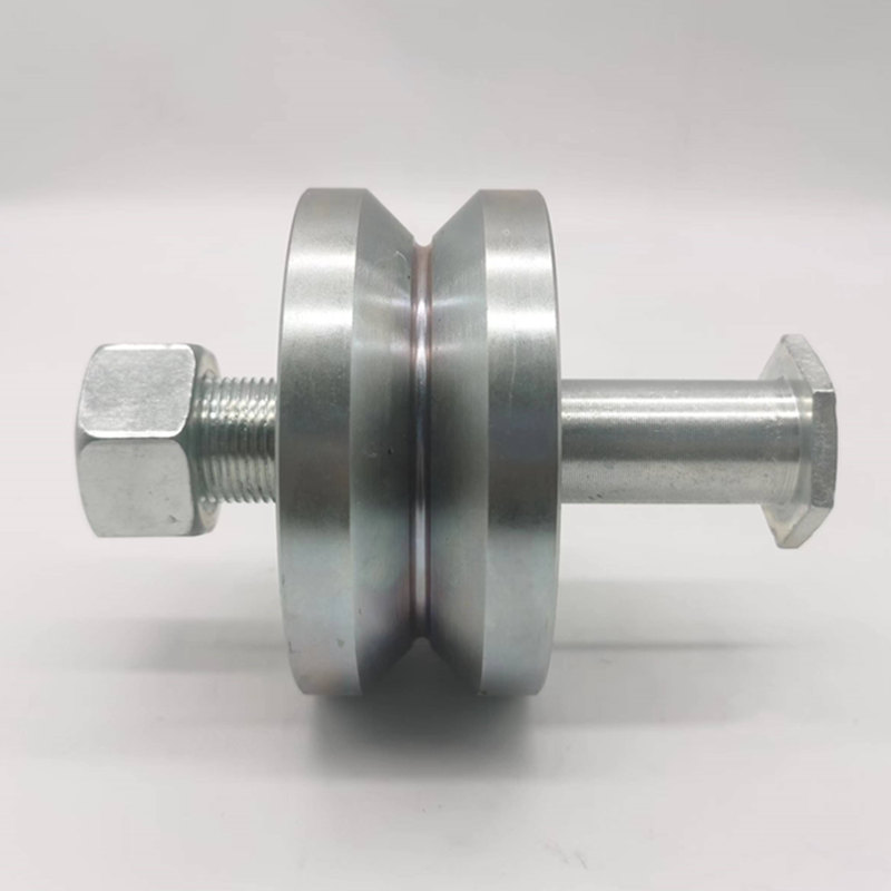 Roll off Lid V-Groove Wheel